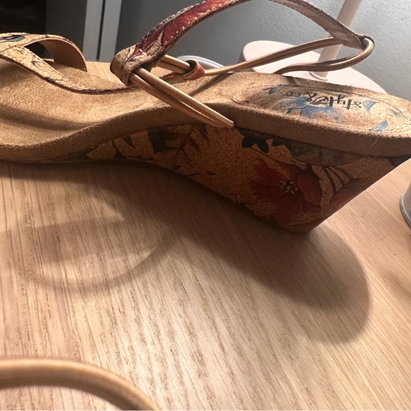 Style & Co. Floral Tan Sandals - Picture 6 of 6